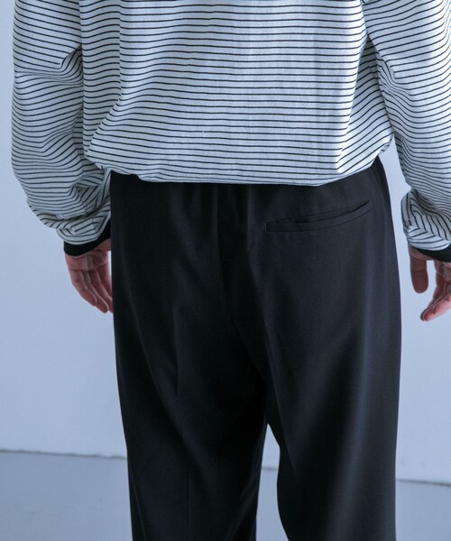 ITEMS URBANRESEARCH（アイテムズ アーバンリサーチ）の「TRワイドスラックス（その他パンツ・メンズ・BEG/L.GRY/BLK/BLU・M/L）」の14枚目の写真