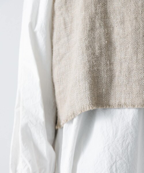 かぐれ（カグレ）の「セミウェットリネンキャミソール（その他トップス・レディース・NATURAL・Free）」の12枚目の写真