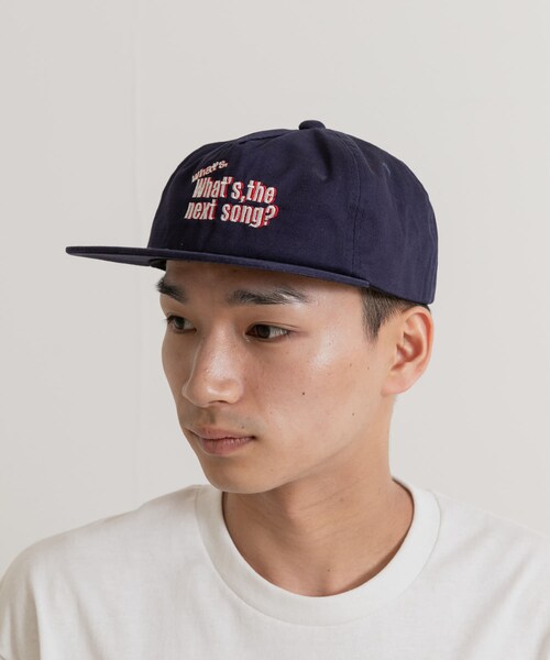THE GOODLAND MARKET（ザグッドランドマーケット）の「TONY　STARTER CAP（キャップ・メンズ・SALMON/NVY/WHT・one）」の2枚目の写真