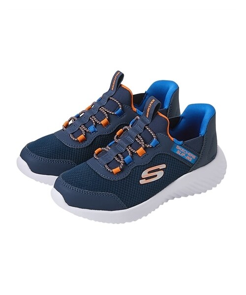 nissen（ニッセン）の「【SKECHERS（スケッチャーズ）】スニーカー Slip-ins BOUNDER スリップインズ（男の子　女の子）（スニーカー・メンズ・ブラック×ブラック/ブラック×グレー/チャコール/ネイビー/レッド・18.0cm/19.0cm/20.0cm/21.0cm/22.0cm/23.0cm）」の22枚目の写真