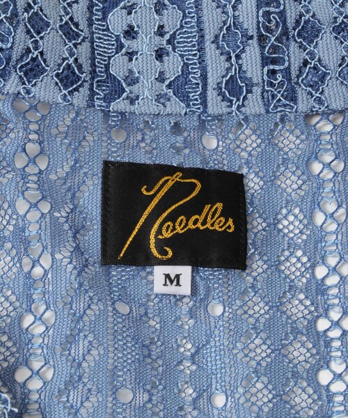 URBAN RESEARCH(アーバンリサーチ)の「Needles SHORT-SLEEVE WIDESPREAD COLLAR SHIRTS(シャツ/ブラウス・メンズ・BLUE/BLACK・S/M)」の14枚目の写真