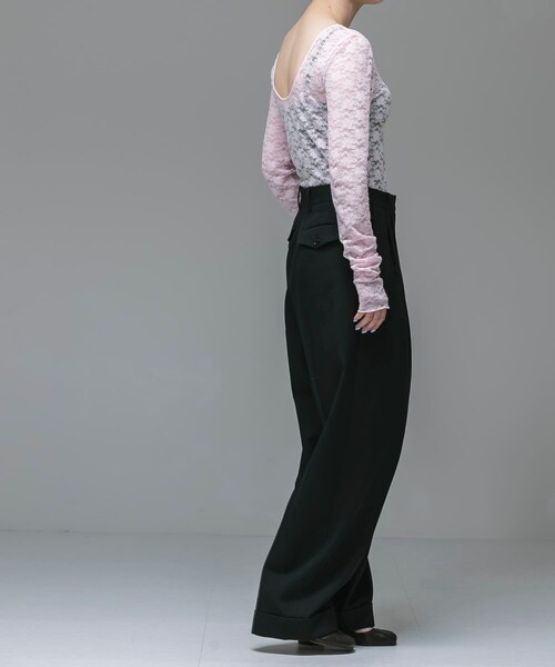 URBAN RESEARCH（アーバンリサーチ）の「ambiguous　Lace Body Suit（その他アンダーウェア/インナー・レディース・WHITE/BLACK/PINK・FREE）」の22枚目の写真