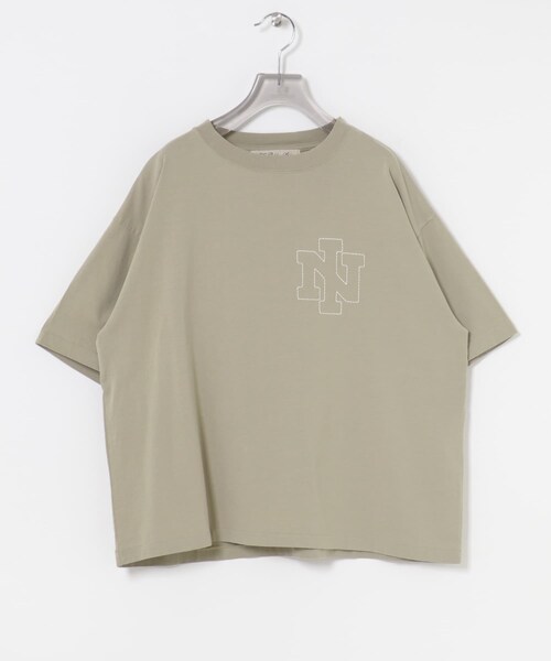 URBAN RESEARCH（アーバンリサーチ）の「REMI RELIEF　SP加工25/天竺Tシャツ（Tシャツ/カットソー・レディース・OFF/BEIGE・S）」の2枚目の写真