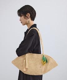ADAM ET ROPE' | 【J'aDoRe・店舗限定】【MAISON N.H PARIS(メゾンエヌアッシュパリ)】CROISSANT CHARM(かごバッグ)