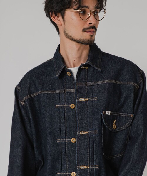 URBAN RESEARCH（アーバンリサーチ）の「『別注』Lee101×URBAN RESEARCH　COWBOY JACKET（デニムジャケット・メンズ・RIGID/OW/USED・M/L/XL）」の19枚目の写真