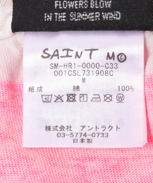 URBAN RESEARCH（アーバンリサーチ）の「SAINT M××××××　BAPE HANDPRINT（Tシャツ/カットソー・メンズ・WHT/PNK・M/L/XL）」の13枚目の写真