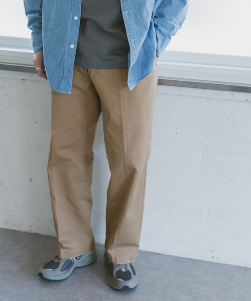 URBAN RESEARCH DOORS(アーバンリサーチドアーズ)の「インタックチノトラウザー(チノパンツ・メンズ・Navy/Beige/Khaki・38/40)」の10枚目の写真