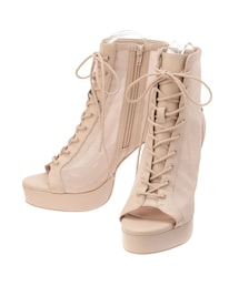 EATME | レースアップシアーブーツサンダル(ブーツ)