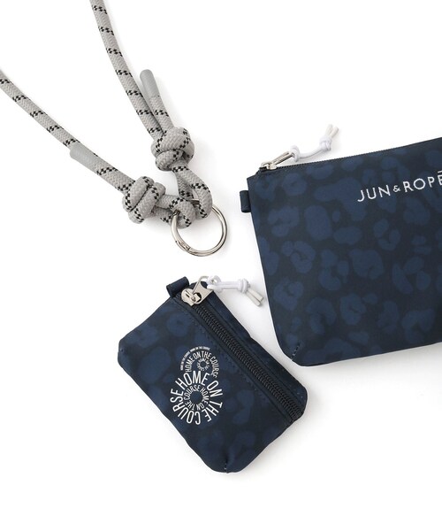 ROPE'（ロペ）の「アニマルプリントサコッシュ（ショルダーバッグ・レディース・グレー/ネイビー/ピンク・F）」の20枚目の写真