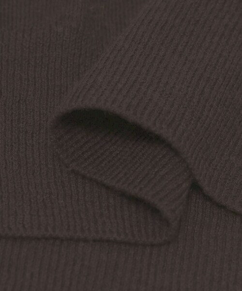 URBAN RESEARCH DOORS(アーバンリサーチドアーズ)の「FUJI SILKCASHMERE SKIPPERPOLO(ニット/セーター・レディース・BROWN/BEIGE/OFF WHITE・2)」の14枚目の写真