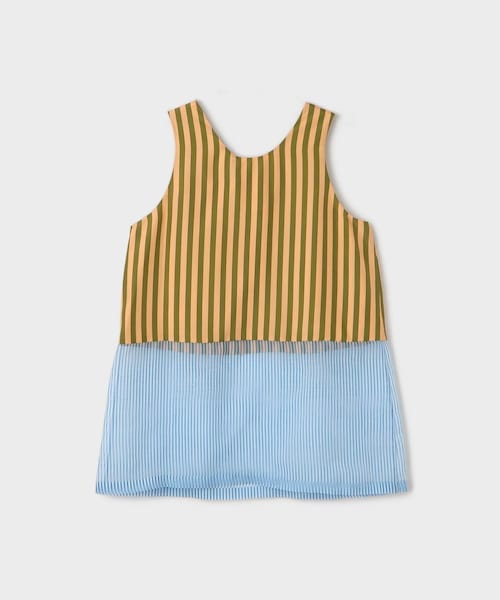 ROPE'（ロペ）の「【CHRISTIAN WIJNANTS（クリスチャン ワイナンツ）】 TANKTOP｜タンクトップ（タンクトップ・レディース・ブルー系/オレンジ・F）」の4枚目の写真