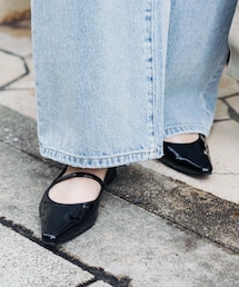 URBAN RESEARCH | ポインテッドバックストラップシューズ(パンプス)