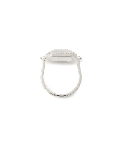 ADAM ET ROPE'(アダムエロペ)の「【J'aDoRe・店舗限定】【MALUS /マリュス】Rock crystal ring(リング・レディース・シルバー・10/11/12)」の20枚目の写真