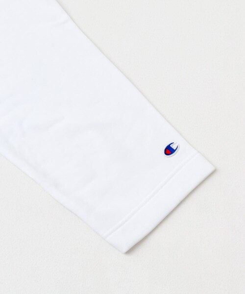 SENSE OF PLACE by URBAN RESEARCH（センスオブプレイスバイアーバンリサーチ）の「『別注』Champion×SENSE OF PLACE　カットオフスウェット（スウェット・レディース・YELLOW/OFF WHITE/NAVY・one）」の18枚目の写真