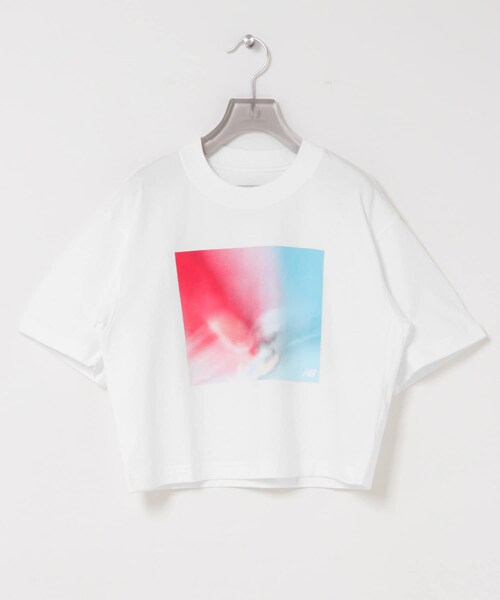 URBAN RESEARCH(アーバンリサーチ)の「NEW BALANCE NB GREYフォトTシャツレッド(Tシャツ/カットソー・レディース・ホワイト・M)」の8枚目の写真