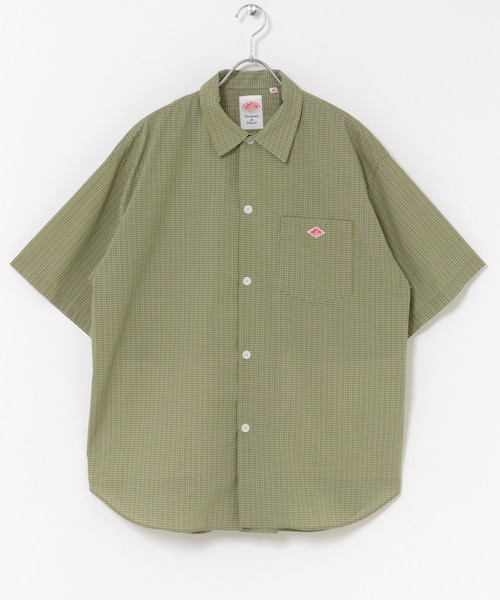 URBAN RESEARCH DOORS(アーバンリサーチドアーズ)の「DANTON SHORT SLEEVE SHIRTS(シャツ/ブラウス・メンズ・GRN×YLW/BLU×WHT・40/42/44)」の5枚目の写真