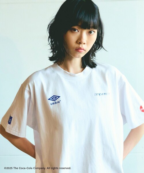 bonjour records(ボンジュールレコーズ)の「【Coca-Cola】UMBRO×bonjour records T SHIRTS(Tシャツ/カットソー・レディース・ブラック/ホワイト・L/M)」の10枚目の写真