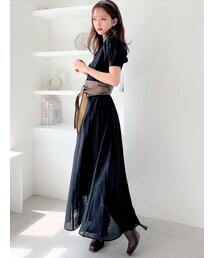 RESEXXY | シアーロングシャツワンピース(ワンピース)