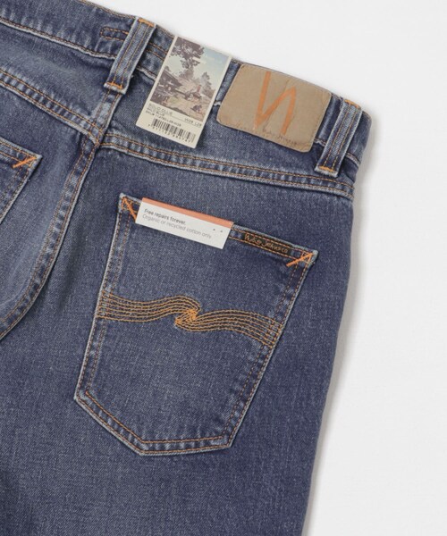 THE GOODLAND MARKET（ザグッドランドマーケット）の「NUDIE JEANS　Solid Ollie-Wild Blue（デニムパンツ・メンズ・W.Blue・26/27/28）」の9枚目の写真