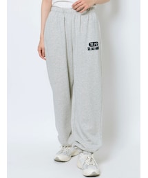 Ungrid | ロゴルーズスウェットパンツ(スウェットパンツ)