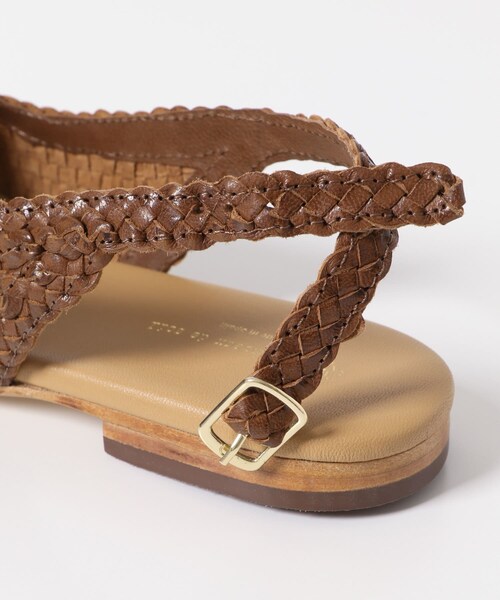 かぐれ(カグレ)の「『別注』maison de soil MESH BACKSTRAP SANDAL(サンダル・レディース・別注WHITE/別注TAN・36/37/38)」の14枚目の写真