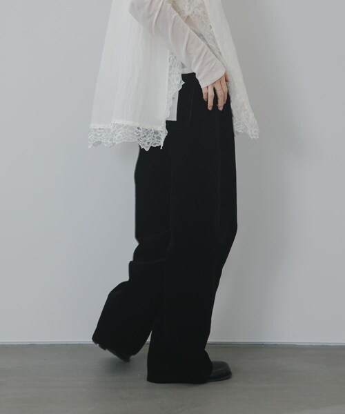 KBF(ケイビーエフ)の「『2サイズ展開』フロントパネルデザインデニム(デニムパンツ・レディース・BLUE/BROWN/BLACK・36/38)」の6枚目の写真