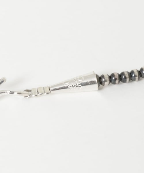 かぐれ（カグレ）の「ERICKA NICOLAS BEGAY　PLAIN DESIGN NECKLACE45（ネックレス・レディース・SHINY/OXIDIZED・45）」の7枚目の写真