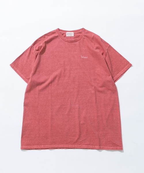 URBAN RESEARCH Sonny Label（アーバンリサーチサニーレーベル）の「『別注』PENNEYS×Sonny Label　ピグメントショートスリーブTシャツ（Tシャツ/カットソー・メンズ・ネイビー/オフ/ブルー/ブラウン/ブラック/レッド・one）」の6枚目の写真