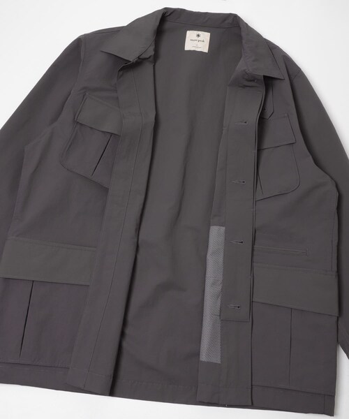 URBAN RESEARCH DOORS(アーバンリサーチドアーズ)の「Snow Peak Apparel NYLON WASHER JACKET(テーラードジャケット・メンズ・GREIGE/CHARCOAL/BLACK・M/L/XL)」の16枚目の写真
