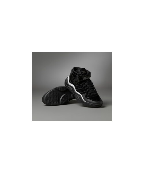 adidas（アディダス）の「フォーラム ミレンコン / Forum Millencon（シューズ・レディース・ブラック・22.5cm/24.5cm/29.5cm/31.5cm/22.0cm/23.0cm/23.5cm/24.0cm/25.0cm/25.5cm/26.0cm/26.5cm/27.0cm/27.5cm/28.0cm/28.5cm/29.0cm/30.0cm/30.5cm/31.0cm/32.0cm）」の13枚目の写真