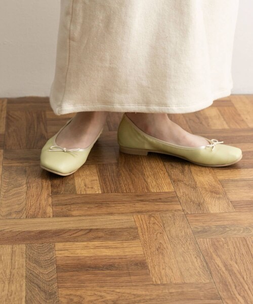 URBAN RESEARCH DOORS（アーバンリサーチドアーズ）の「やわらかバレエシューズ（バレエシューズ・レディース・SILVER/LEMON/BLACK・36/37/38）」の14枚目の写真