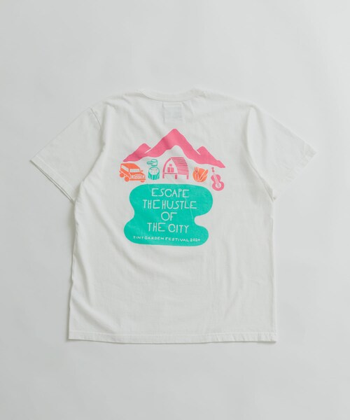 EKAL(エカル)の「『別注』TACOMA FUJI RECORDS×EKAL TGFイラストTシャツ 1(Tシャツ/カットソー・メンズ・グレー/ホワイト・M/L/XL)」の18枚目の写真