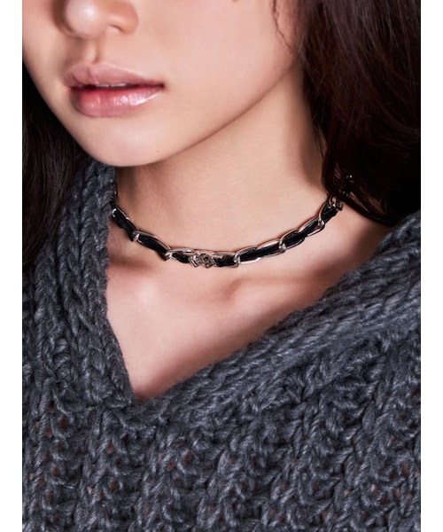 GYDA(ジェイダ)の「JEYSUS GG chainネックレス(ネックレス・レディース・シルバー/ゴールド・F)」の1枚目の写真