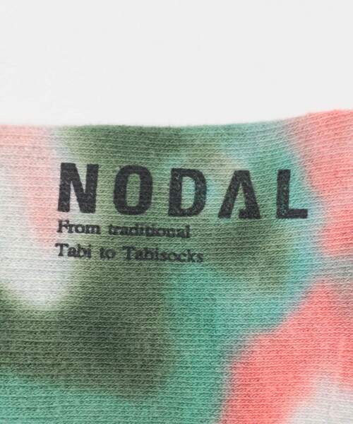 EKAL(エカル)の「NODAL TIE DYE LONG SOCKS(その他アンダーウェア/インナー・メンズ・ORANGE/PURPLE/GREEN/PINK・One)」の15枚目の写真