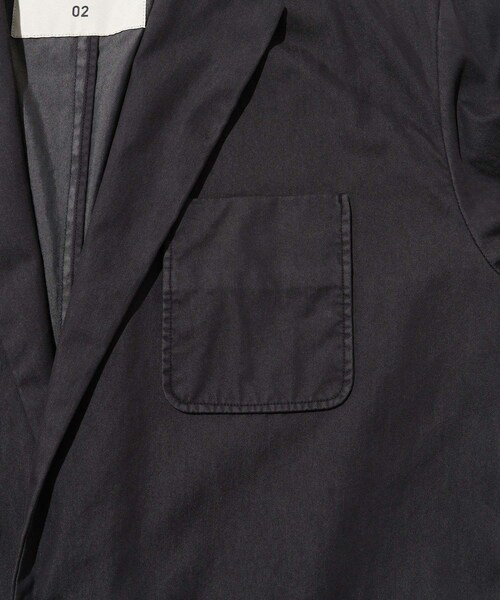 ADAM ET ROPE'(アダムエロペ)の「【ANOTHER OFFICE/アナザーオフィス】Santiago Garment Jacket(テーラードジャケット・メンズ・チャコール/ダークブラウン・2/3)」の11枚目の写真