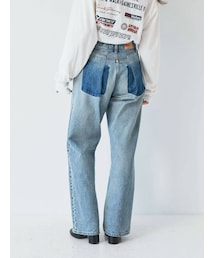 Ungrid | リメイクデザインルーズデニム(デニムパンツ)