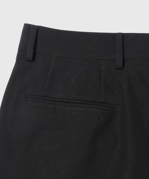 ADAM ET ROPE'(アダムエロペ)の「【NEAT/ニート】Wool Poplin Wide(その他パンツ・メンズ・ブラック・44/46/48)」の8枚目の写真