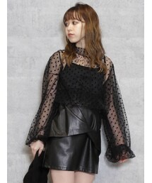 dazzlin | リボンポイントミニスカート(スカート)