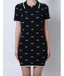 EMODA | トーンカラーポロワンピース(ワンピース)