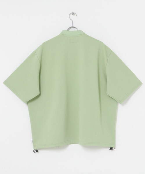 URBAN RESEARCH（アーバンリサーチ）の「Acy　ZIP THERMAL PULLOVER（Tシャツ/カットソー・メンズ・BLACK/L.GREEN・L/XL）」の10枚目の写真