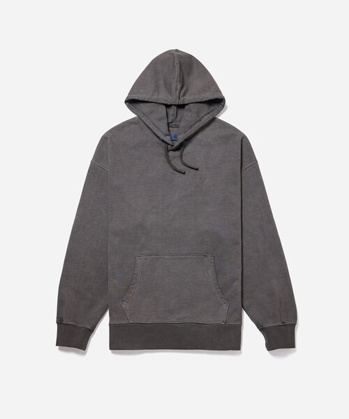 Saturdays NYC（サタデーズ ニューヨークシティ ）の「Warren Pigment Dyed Hoodie（スウェット・レディース・ブラック/オリーブ/レッド・L/M/S/XL/XS）」の7枚目の写真