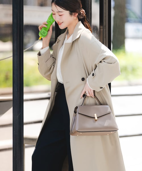 RODE SKO（ロデスコ）の「フラップワンハンドルバッグ（ハンドバッグ・レディース・BLACK/MOCHA/IVORY・One）」の3枚目の写真