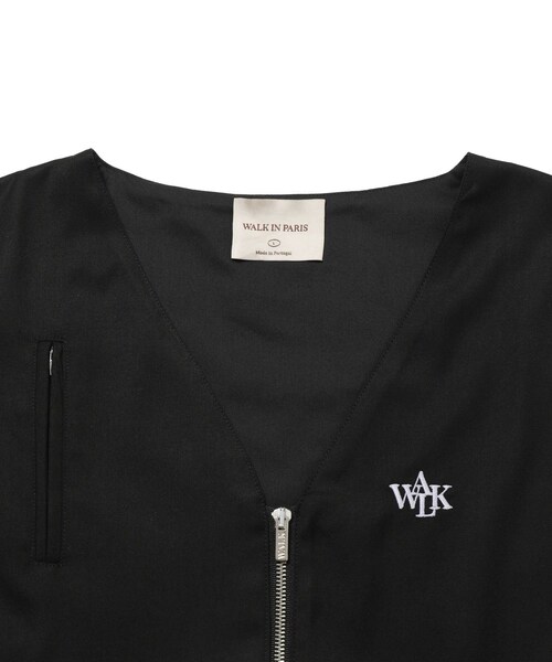 ADAM ET ROPE'（アダムエロペ）の「【WALK IN PARIS/ウォーク イン パリス】La veste sans maches（ベスト・メンズ・ブラック・L/M）」の5枚目の写真