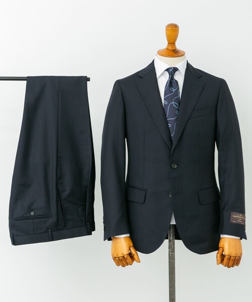 URBAN RESEARCH DOORS(アーバンリサーチドアーズ)の「LIFE STYLE TAILOR CANONICO SUITS1(セットアップ・メンズ・NAVY・44/46/48/50)」の2枚目の写真