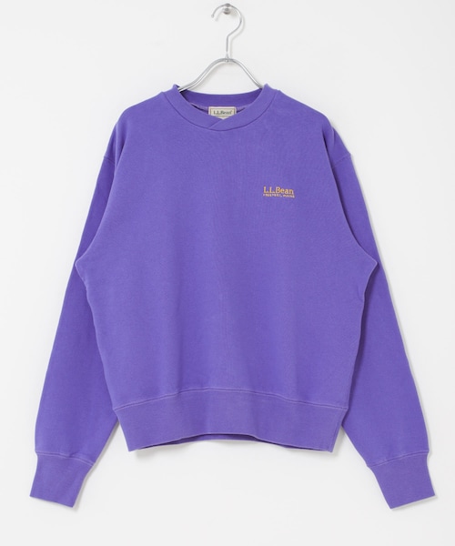 URBAN RESEARCH DOORS(アーバンリサーチドアーズ)の「L.L.Bean JAPAN EDITION CREWNECKSWEATSHIRTS(Tシャツ/カットソー・レディース・ECRU/BIRCH/NAVY/MAGENTA/SLATE BLUE/NIGHT・M)」の8枚目の写真