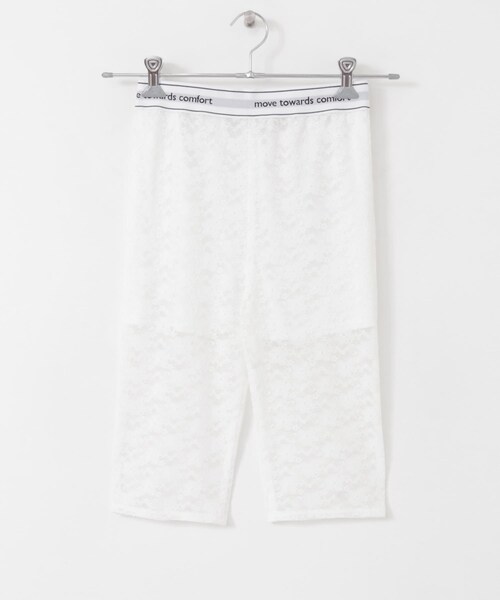 URBAN RESEARCH（アーバンリサーチ）の「ambiguous　Lace Half Leggings（レギンス/スパッツ・レディース・BLACK/WHITE・FREE）」の17枚目の写真