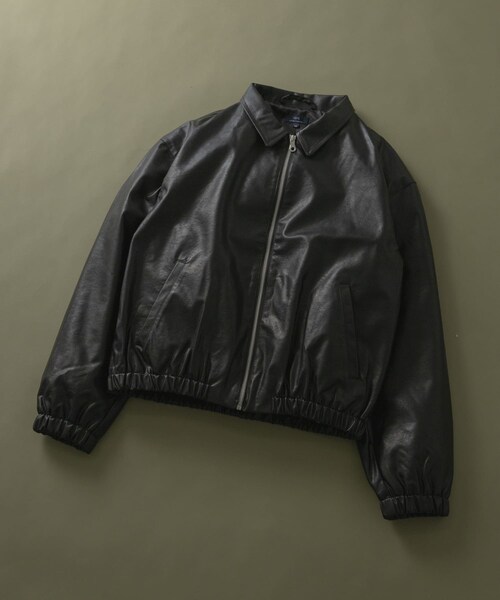 ITEMS URBANRESEARCH(アイテムズ アーバンリサーチ)の「F.L. ジップアップ ジャケット(ライダースジャケット・メンズ・BLK/FADED BLK/BRN/FADED BRN・M/L)」の14枚目の写真