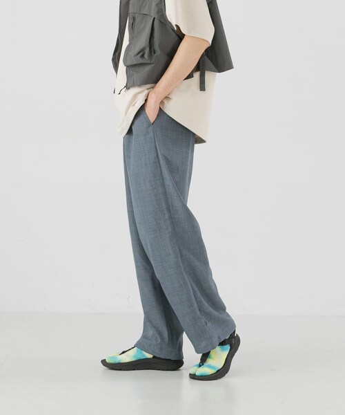 EKAL(エカル)の「『UR TECH DRYLUXE/吸水速乾/接触冷感』ハイツイストトラウザー(その他パンツ・メンズ・ブルーグレー/グレー/ネイビー・M/L)」の11枚目の写真