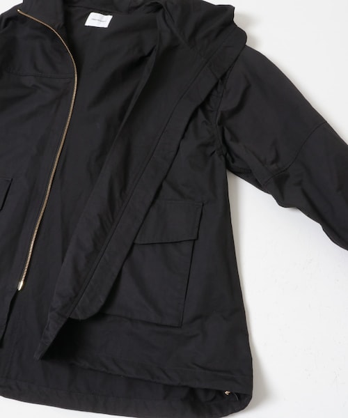 URBAN RESEARCH（アーバンリサーチ）の「コットンナイロンマウンテンパーカー（マウンテンパーカー・レディース・BLACK/CHARCOAL/BEIGE・FREE）」の13枚目の写真