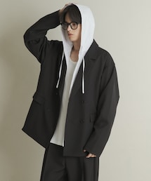 ダブルルーズテーラードジャケット